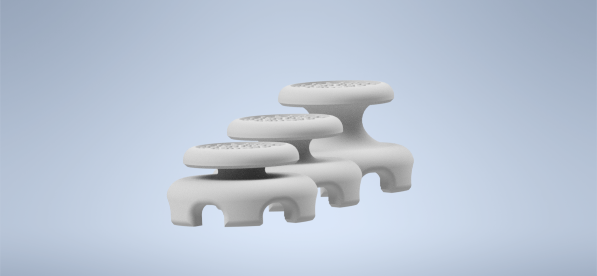 STL file Dualsense PS5 and Dualshock 4 PS4 Controller Stick Extender ...